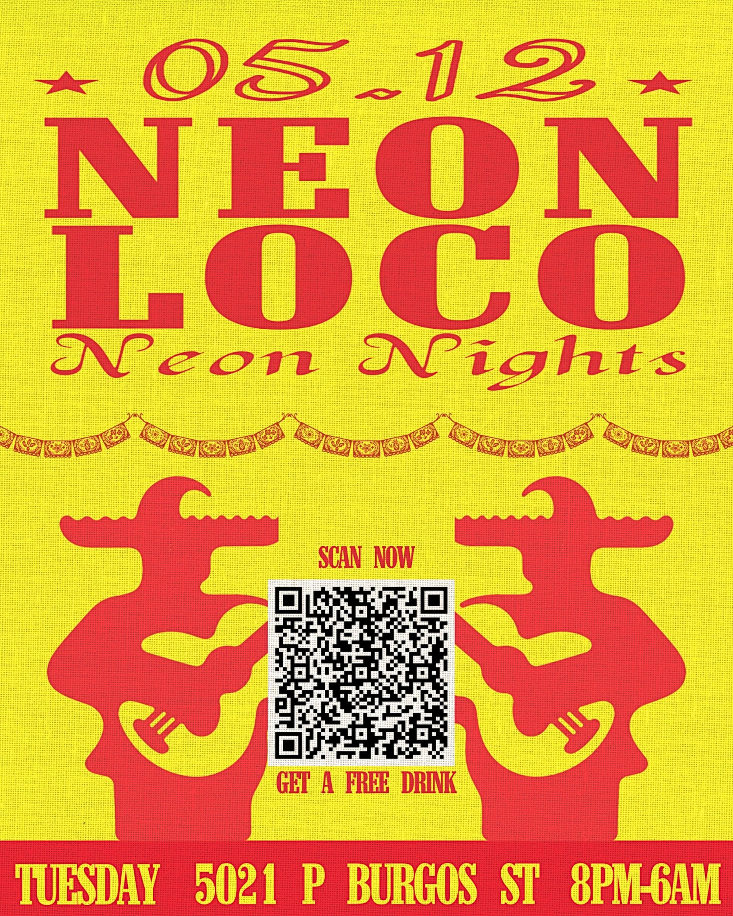 Neon Loco Poster
