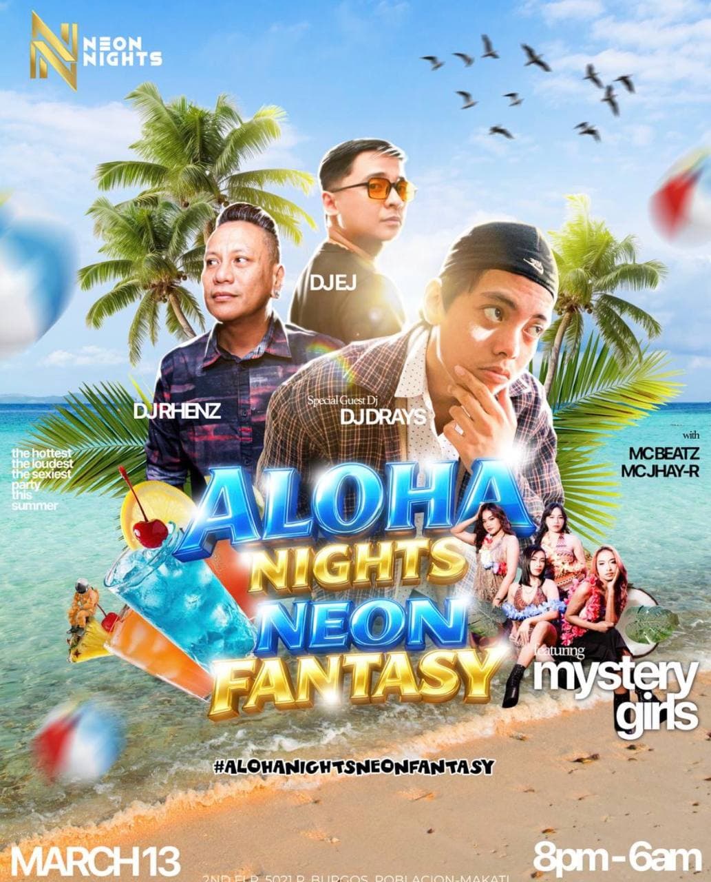 Aloha Nights Poster